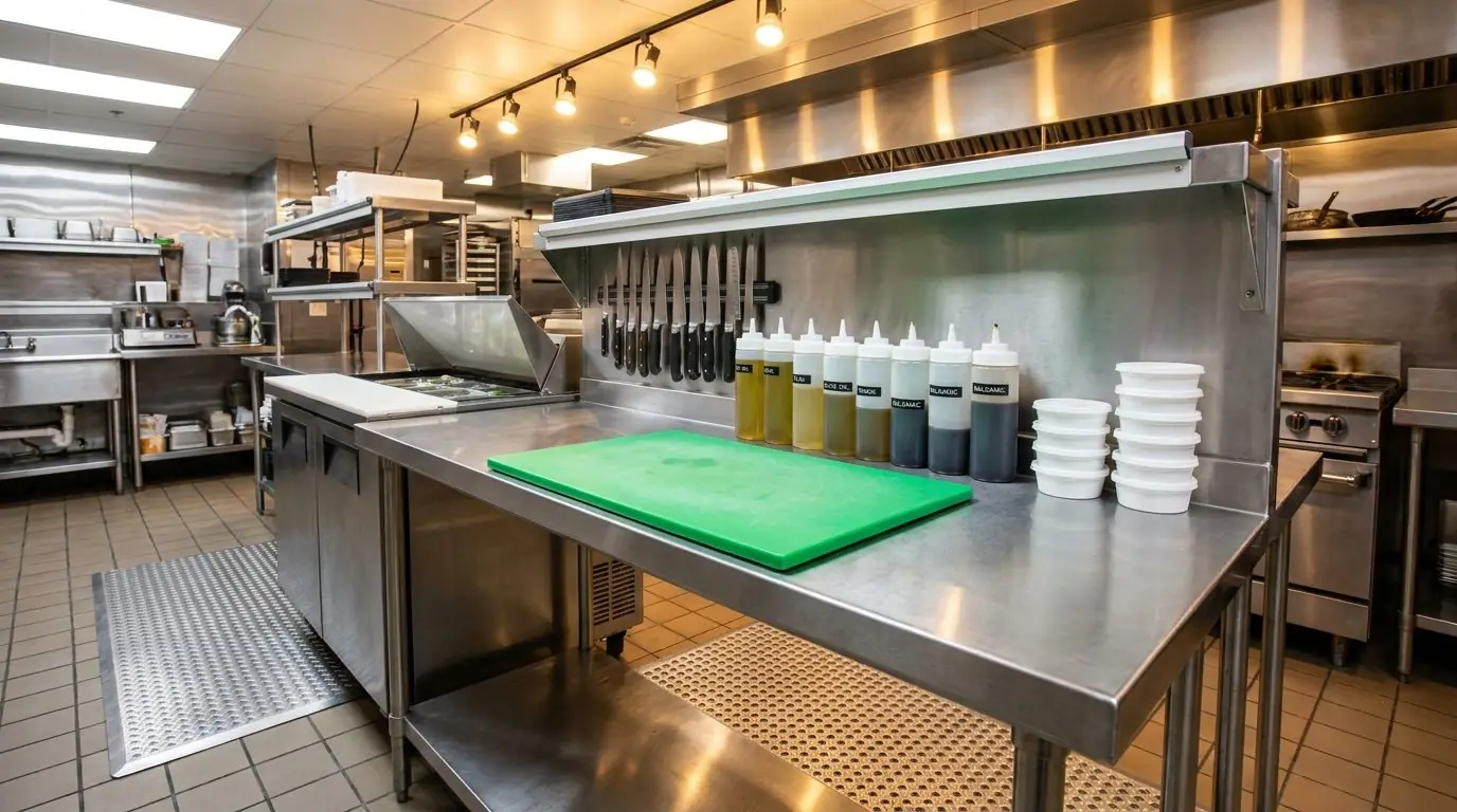 Эталон: Кухня ресторана